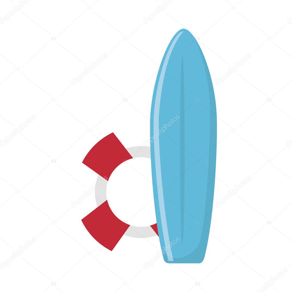 surf board isolated icon