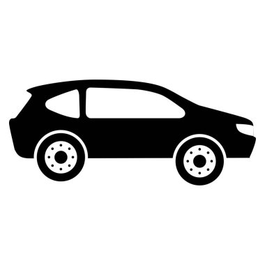 Araba sedan araç simgesini