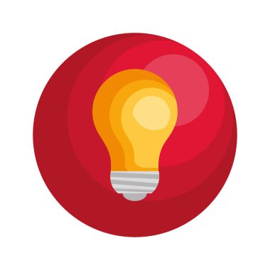 Ampul Işık eğitim simgesi