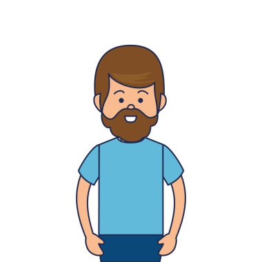 genç adam karakter simgesi