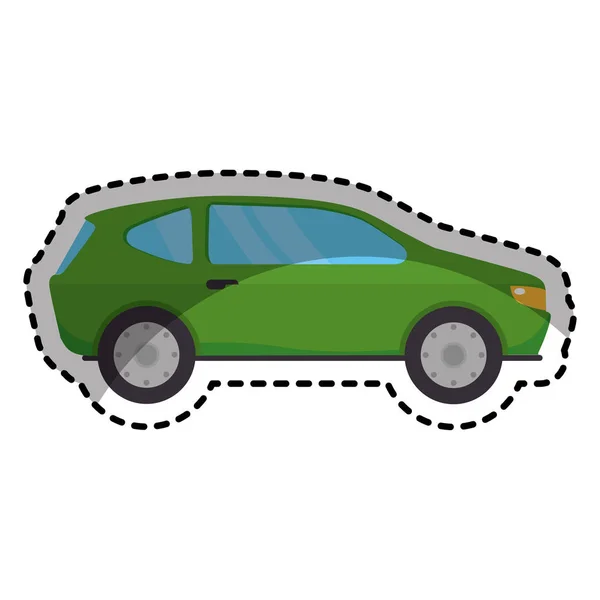 Значок автомобіля седан автомобіль значок — стоковий вектор