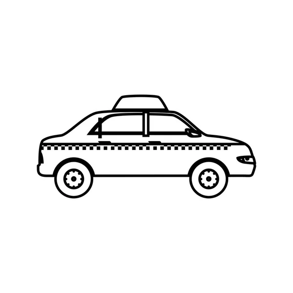 Servicio de taxi icono público — Vector de stock