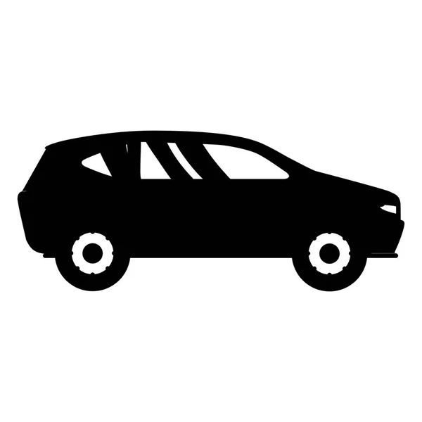 Coche sedán vehicle icon — Vector de stock