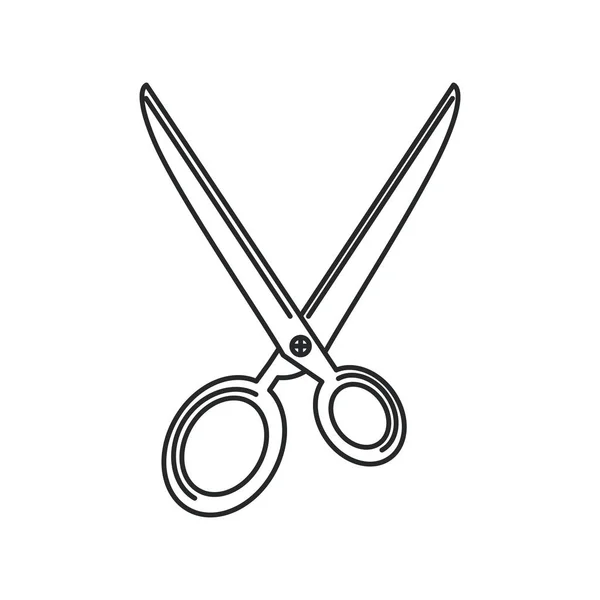 Значок інструмента ножицями — стоковий вектор