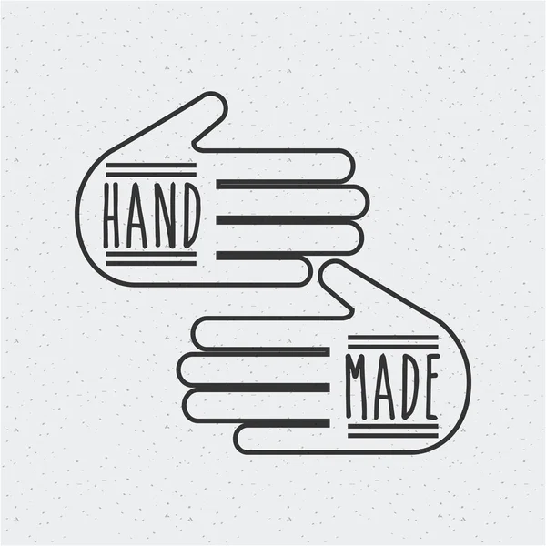 Diseño hecho a mano — Vector de stock