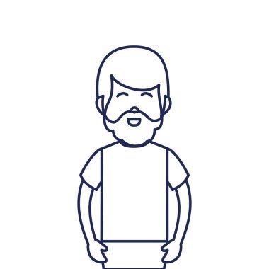 genç adam karakter simgesi