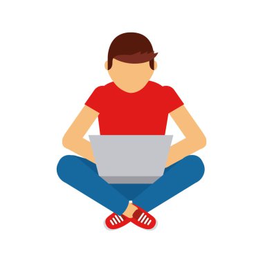 adam çizgi film simgesi