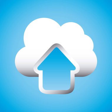 ok ve bulut simgesini yüklemek