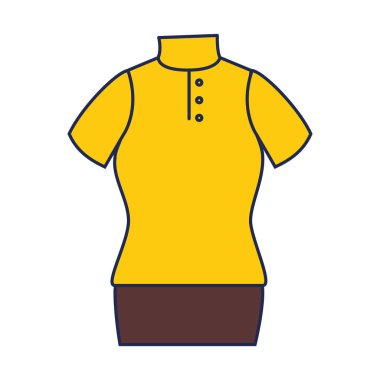 şık iş kadını elbise simgesi