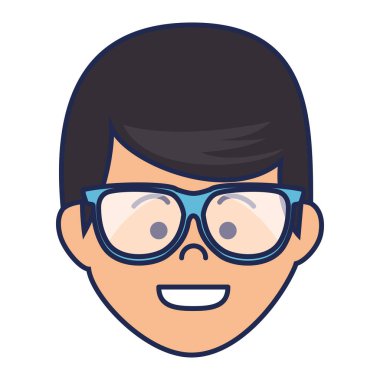 genç adam karakter simgesi