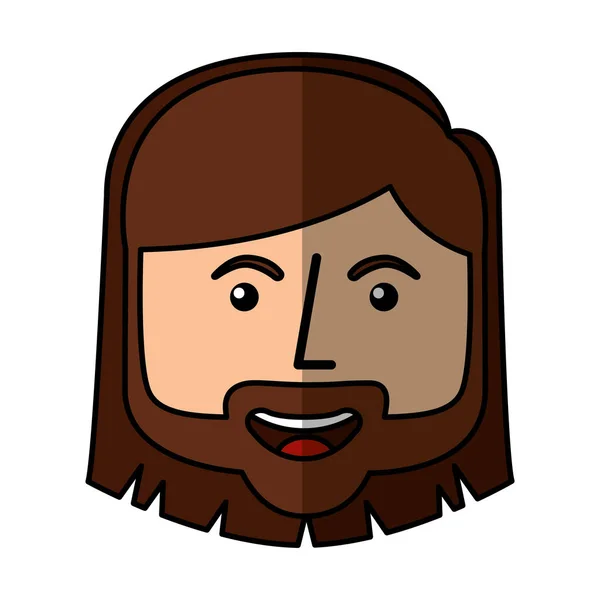 Icono de carácter avatar jesuschrist — Vector de stock