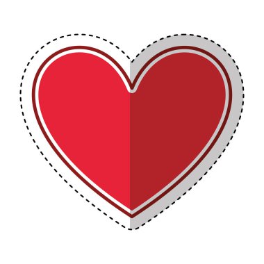 kalp aşk kartı Sevgililer günü