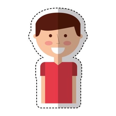 genç adam avatar karakter