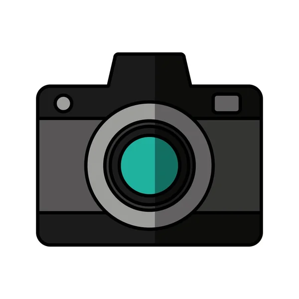 フラッシュ アイコンと写真用カメラ — ストックベクタ