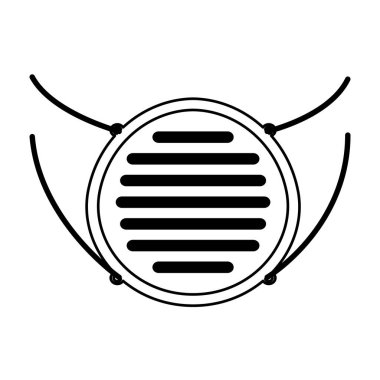 ağız kap Emanet izole simgesi