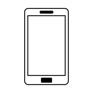 Smartphone teknoloji satırı simgesi