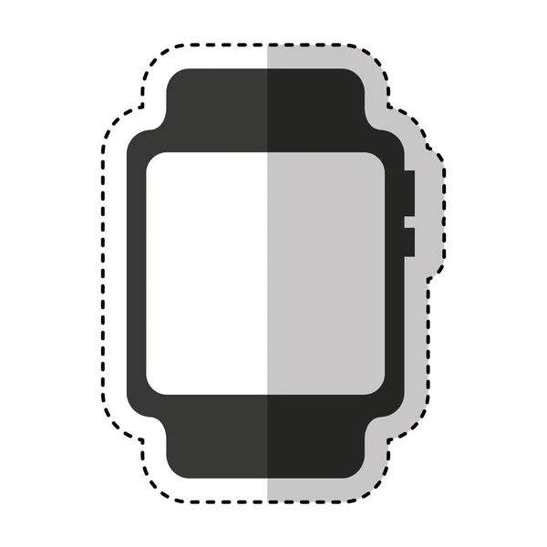 SmartWatch gadget geïsoleerde pictogram — Stockvector