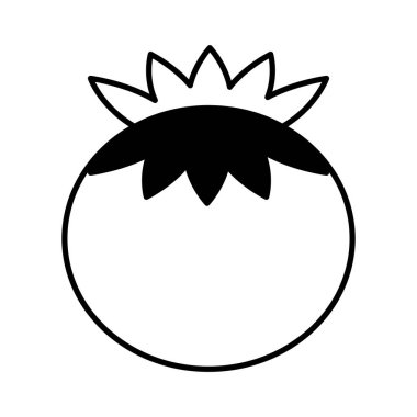 taze sebze izole simgesi