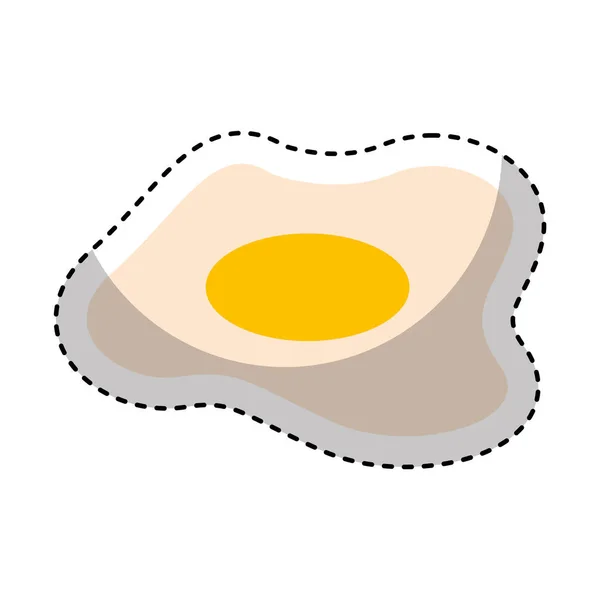Uova cibo nutriente fresco — Vettoriale Stock