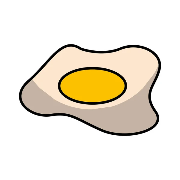Yumurta taze besin — Stok Vektör