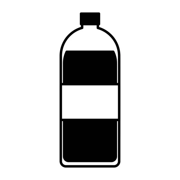 Butelka ikona na białym tle napój — Wektor stockowy