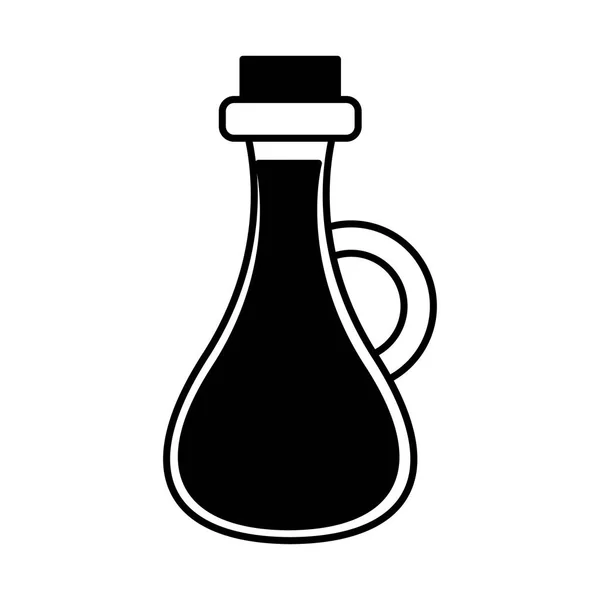 Icono de botella de aceite de oliva — Vector de stock