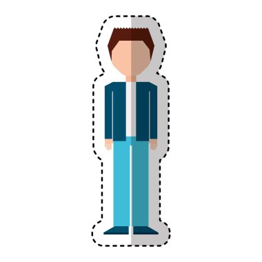 genç adam avatar karakter