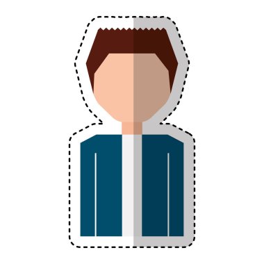 genç adam avatar karakter