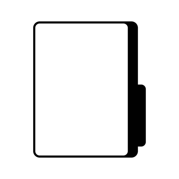 Folder file document icon — Stock Vector