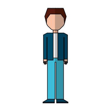 genç adam avatar karakter