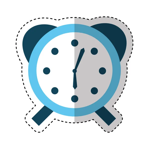 Alarm watch isolated icon — Stock Vector