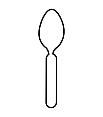 çatal bıçak takımları mutfak aracı simgesini