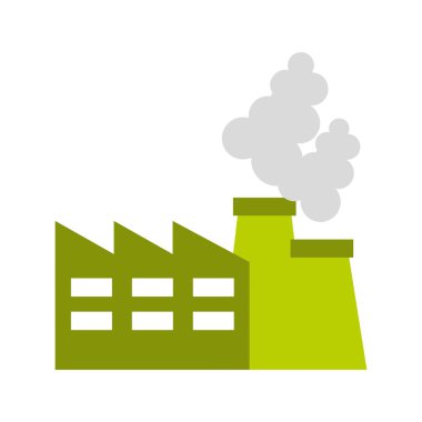 Fabrika tesis izole simgesi