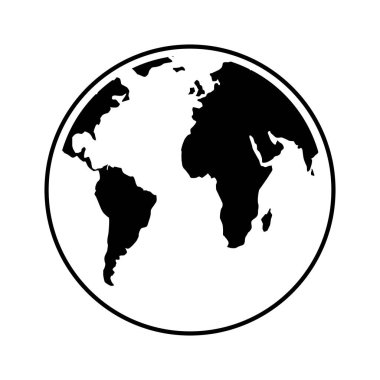 gezegen izole simge kaydetmek