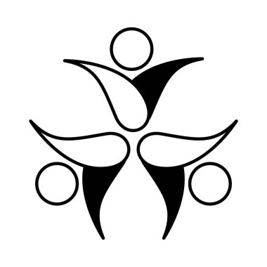 insanlar siluet ekip çalışması ekoloji