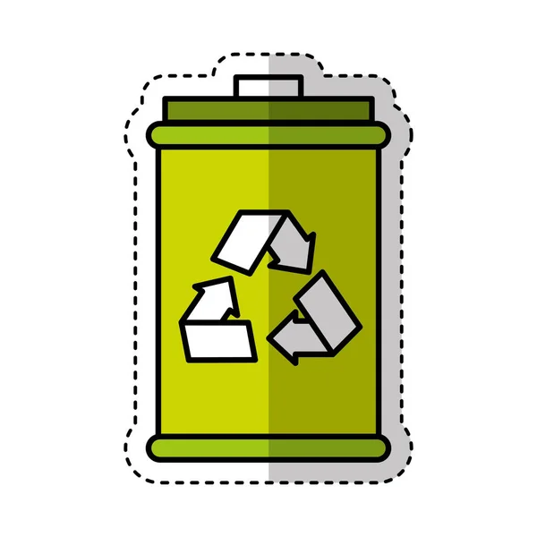 Reciclar símbolo signo icono — Vector de stock