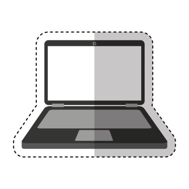 dizüstü bilgisayar izole kutsal kişilerin resmi