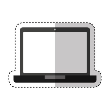 dizüstü bilgisayar izole kutsal kişilerin resmi