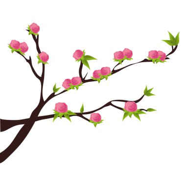 şirin çerçeve dekoratif çiçek