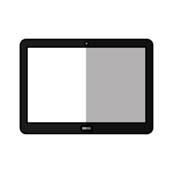 Icono del dispositivo electrónico tableta — Vector de stock