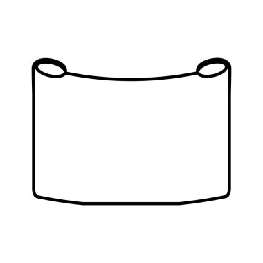 İnşaat planı kağıt izole simgesi