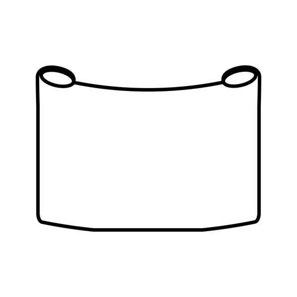Plano de construção ícone isolado de papel —  Vetores de Stock