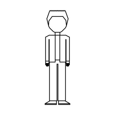 işadamı karakter izole simgesi