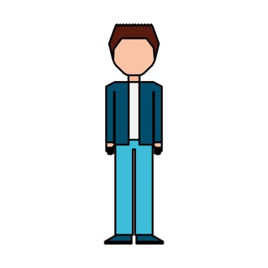 işadamı karakter izole simgesi