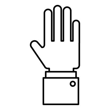 el insan izole simgesi