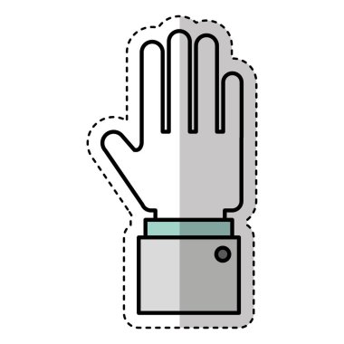 el insan izole simgesi