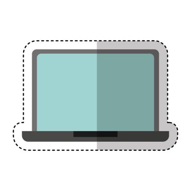 dizüstü bilgisayar izole kutsal kişilerin resmi