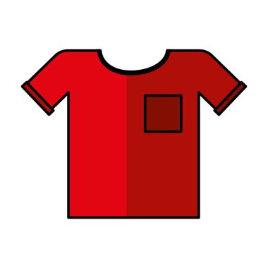 gömlek giyim izole simgesi