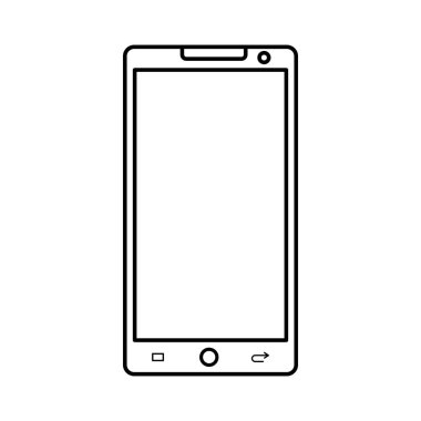 Smartphone teknoloji satırı simgesi