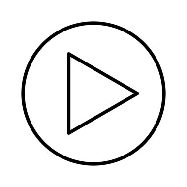 düğme izole simgesi oynamak